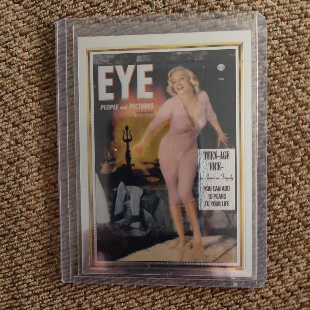 Marilyn Monroe '93 chromium trading card 🩷 Special Valentine's Day Price❤️